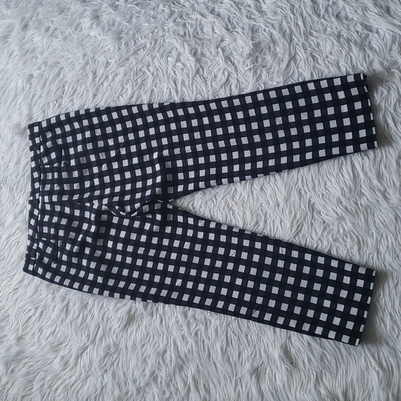 Banana Republic gingham ankle pants - Picture 6 of 8